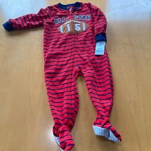 NWT-Carter’s Fleece Footie PJ’s